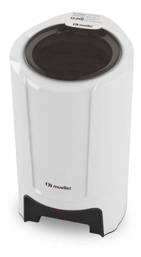 Mueller Fit Centrífuga de Roupas 12,6kg Branca