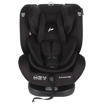 Cadeira de Carro Infantil Safe Tour 360° de 0 a 36kgs Isofix Preto Premium Baby