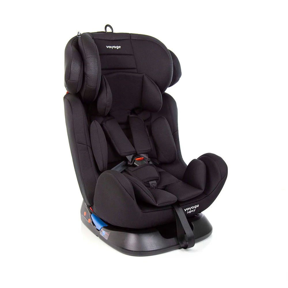 Cadeirinha Infantil Reclinável Legacy Cinza e Preto Mescla Voyage